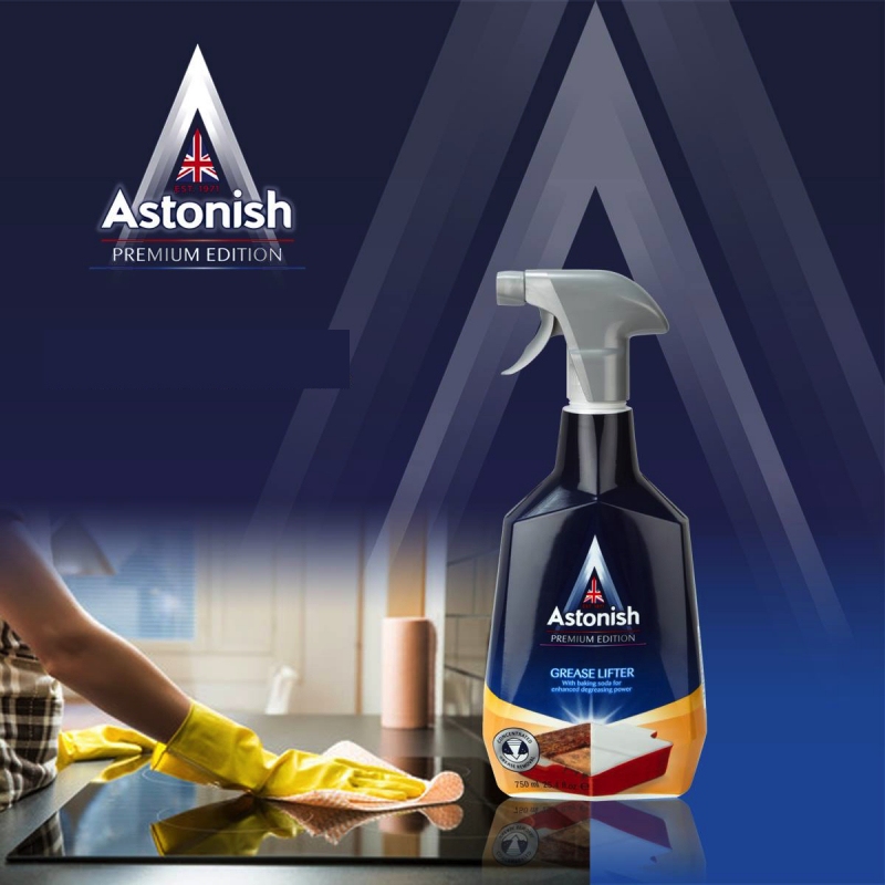 BÌNH XỊT TẨY DẦU MỠ VÀ CHÁY KHÉT ASTONISH C6750.