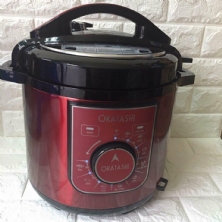 NỒI ÁP SUẤT ĐIỆN OKATASHI 6L NHẬT BẢN.