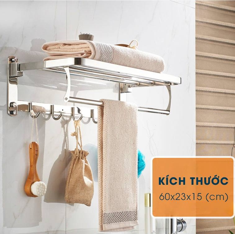 GIÀN TREO KHĂN B01 INOX 304 CAO CẤP
