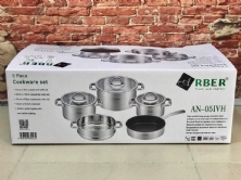 BỘ NỒI XỬNG CAO CẤP ARBER 5 MÓN AN - 05IVH.