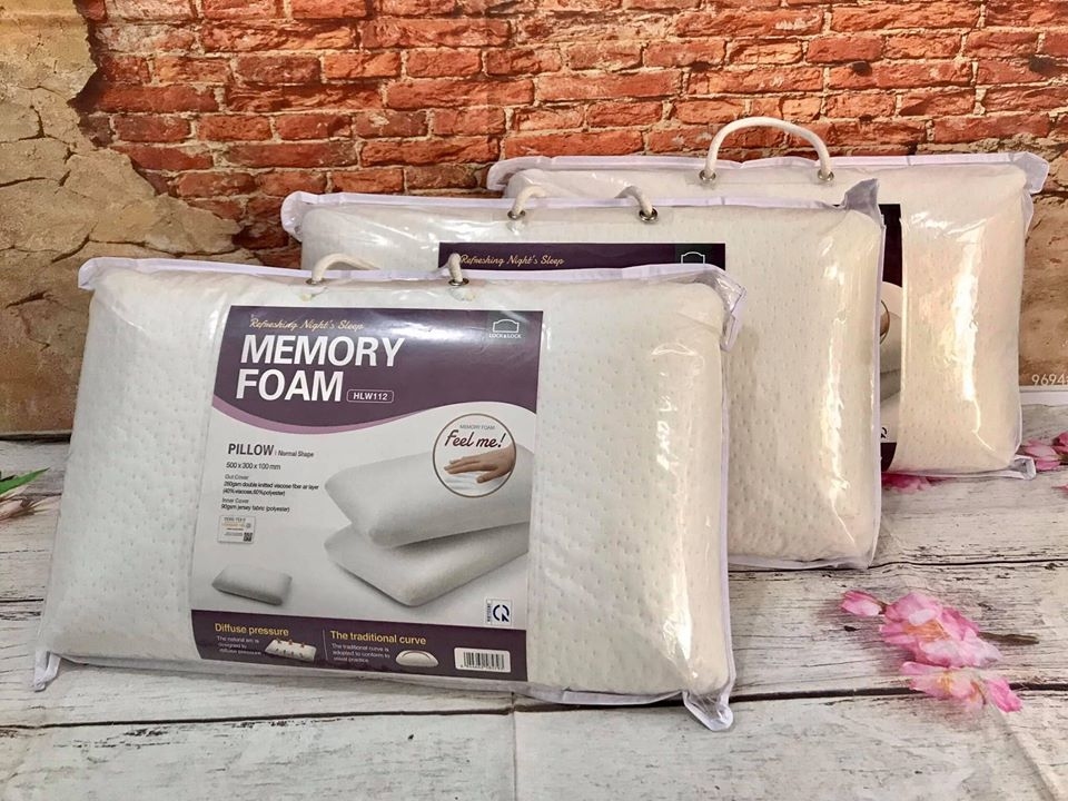 GỐI MEMORY FOAM 50D LOCK&LOCK HLW112.