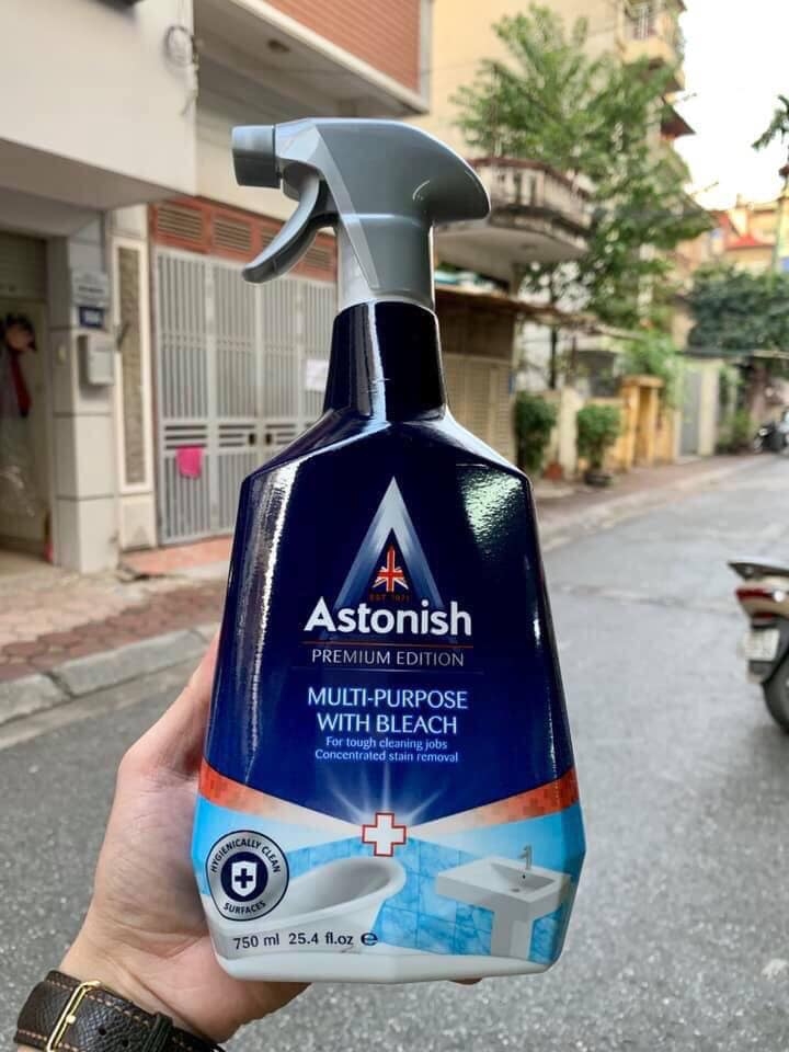 XỊT TẨY RỬA ĐỒ SỨ NHÀ VỆ SINH ASTONISH C6780.