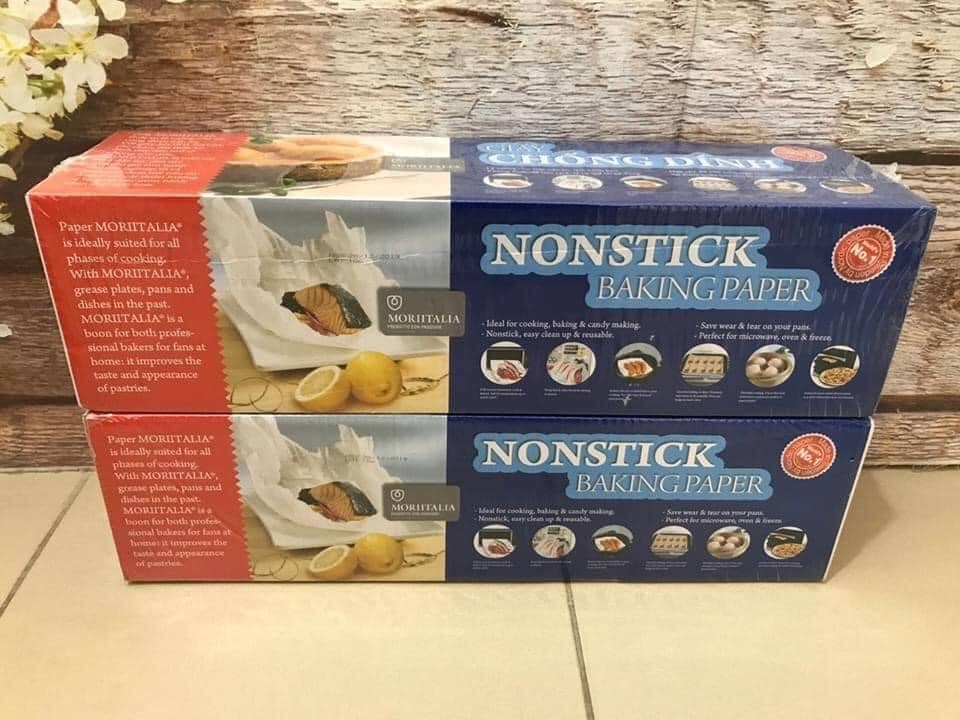 GIẤY NẾN CHỐNG DÍNH NONSTICK 5M X 30CM MORIITALIA